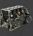 Polomotor- blok motora s piestami + kluka  MERCEDES SPRINTER / VITO 2.2 EURO 4 OM646